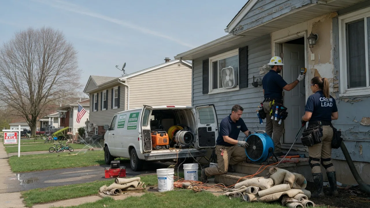 Flood Cleanup in Coloma, WI near me