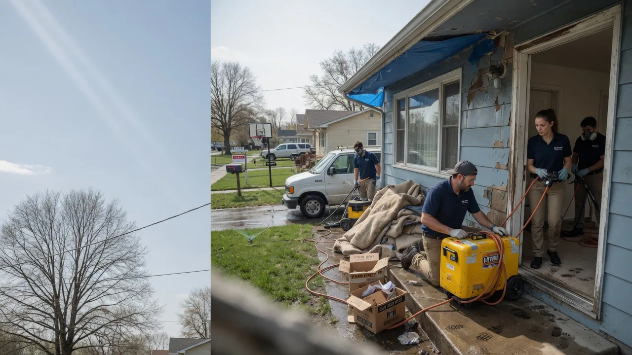 Basement Flood Cleanup in Coloma, WI near me